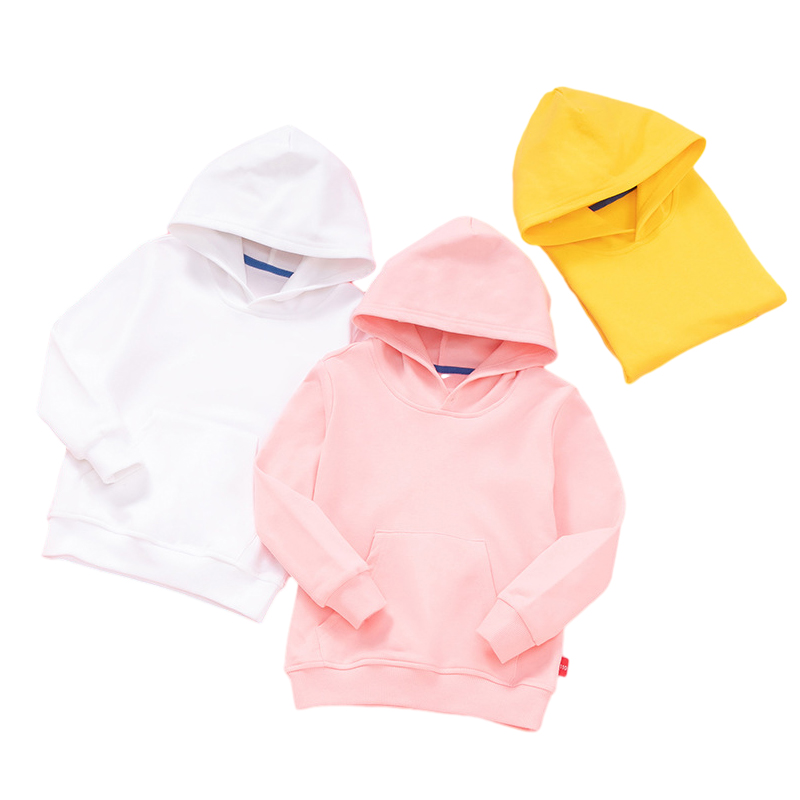 Baby Barn Kläder Blank Barn Bomull Barn Pojkar Hoodies Sweatshirt
