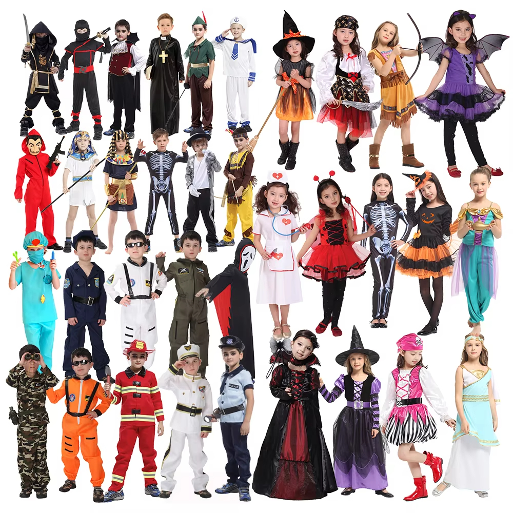 Halloween klä upp kostym för barn – Cosplay Party outfits
